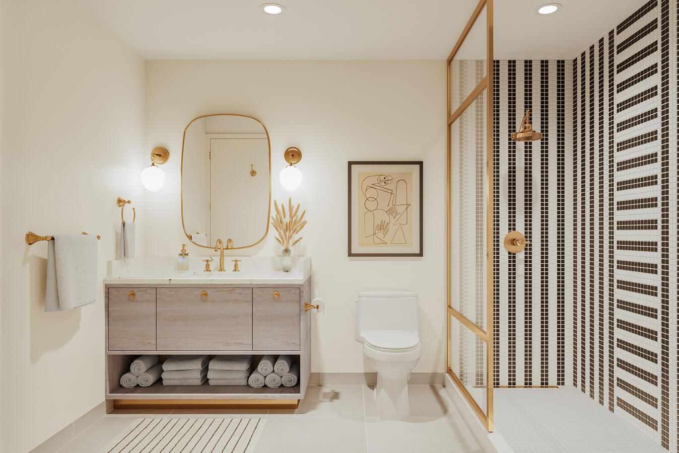 Baños modernos